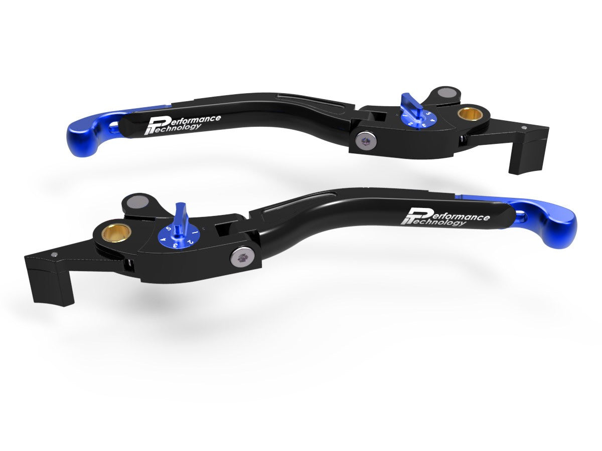 LEA07 - PERFORMANCE TECHNOLOGY Yamaha T-MAX Adjustable Handlebar Levers "Eco GP 2" – Accessories in the Motoraider Motorcycle Aftermarket Accessories and Parts Online Shop