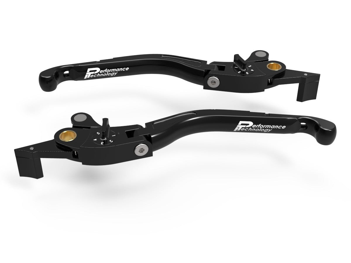 LEA07 - PERFORMANCE TECHNOLOGY Yamaha T-MAX Adjustable Handlebar Levers "Eco GP 2" – Accessories in the Motoraider Motorcycle Aftermarket Accessories and Parts Online Shop