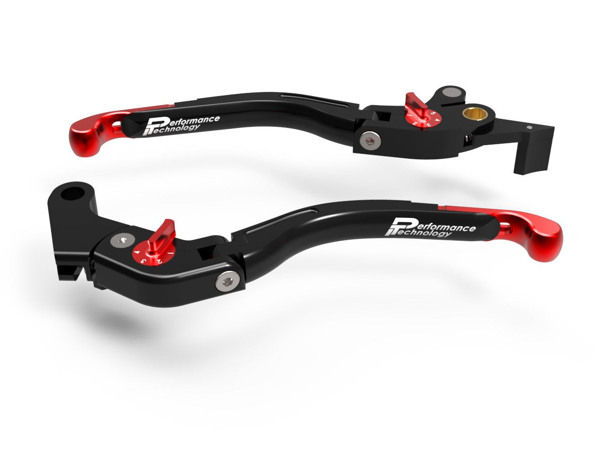 LEA08 - PERFORMANCE TECHNOLOGY Yamaha Adjustable Handlebar Levers "Eco GP 2" – Accessories in the Motoraider Motorcycle Aftermarket Accessories and Parts Online Shop