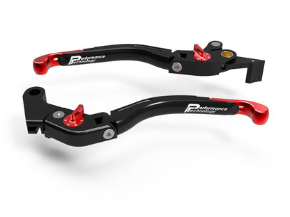 LEA08 - PERFORMANCE TECHNOLOGY Yamaha Adjustable Handlebar Levers "Eco GP 2" – Accessories in the Motoraider Motorcycle Aftermarket Accessories and Parts Online Shop