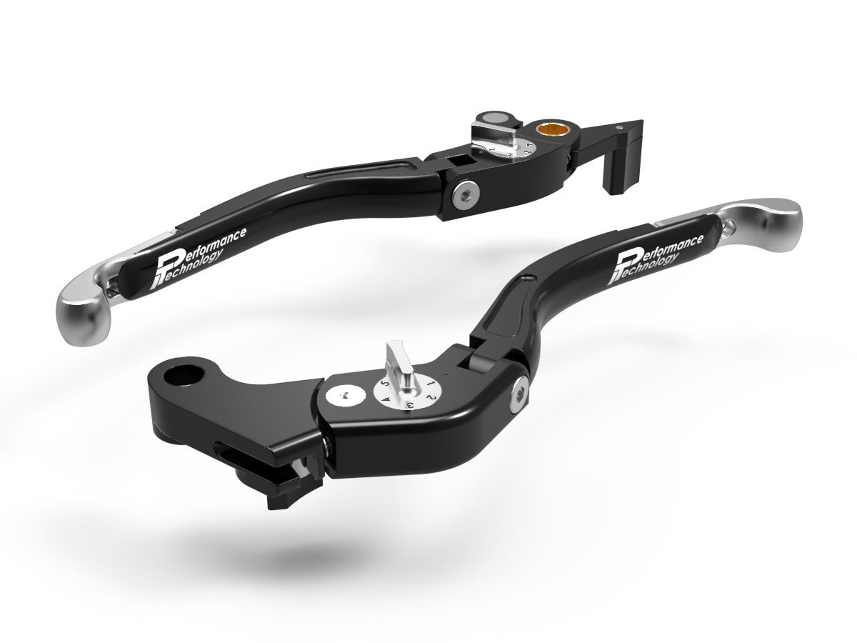LEA08 - PERFORMANCE TECHNOLOGY Yamaha Adjustable Handlebar Levers "Eco GP 2" – Accessories in the Motoraider Motorcycle Aftermarket Accessories and Parts Online Shop