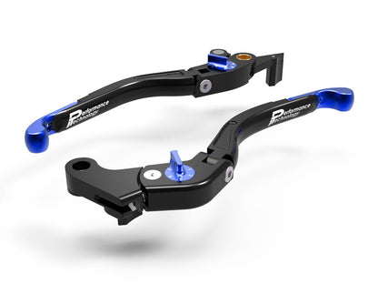 LEA08 - PERFORMANCE TECHNOLOGY Yamaha Adjustable Handlebar Levers "Eco GP 2" – Accessories in the Motoraider Motorcycle Aftermarket Accessories and Parts Online Shop