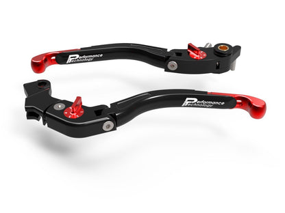 LEA09 - PERFORMANCE TECHNOLOGY Ducati Adjustable Handlebar Levers "Eco GP 2" – Accessories in the Motoraider Motorcycle Aftermarket Accessories and Parts Online Shop