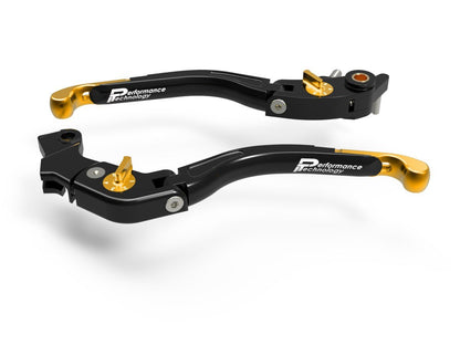 LEA09 - PERFORMANCE TECHNOLOGY Ducati Adjustable Handlebar Levers "Eco GP 2" – Accessories in the Motoraider Motorcycle Aftermarket Accessories and Parts Online Shop