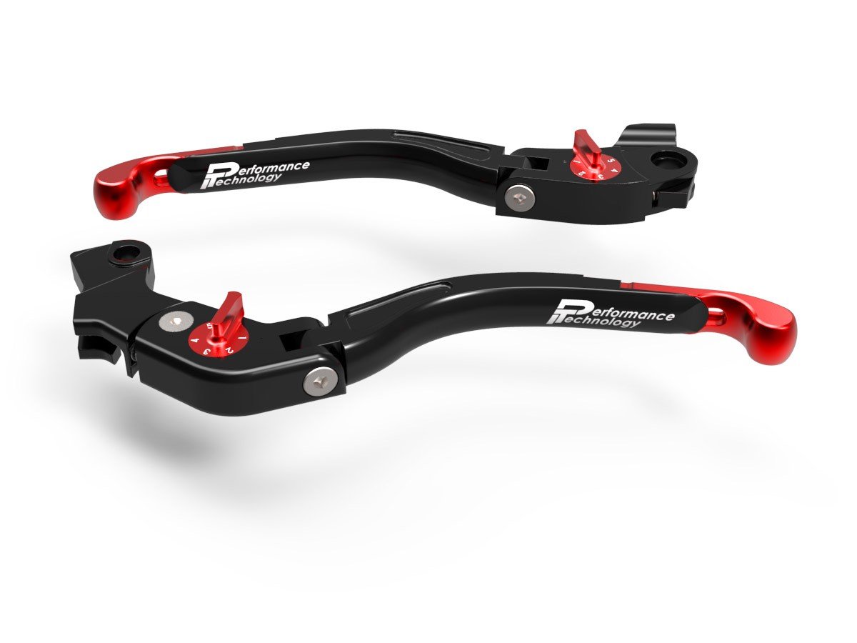 LEA10 - PERFORMANCE TECHNOLOGY Ducati Monster / Scrambler "Eco GP 2" Adjustable Handlebar Levers – Accessories in the Motoraider Motorcycle Aftermarket Accessories and Parts Online Shop