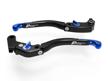 LEA11 - PERFORMANCE TECHNOLOGY Yamaha YZF-R1 / YZF-R6 Handlebar Levers "Eco GP 2" (adjustable) – Accessories in the Motoraider Motorcycle Aftermarket Accessories and Parts Online Shop