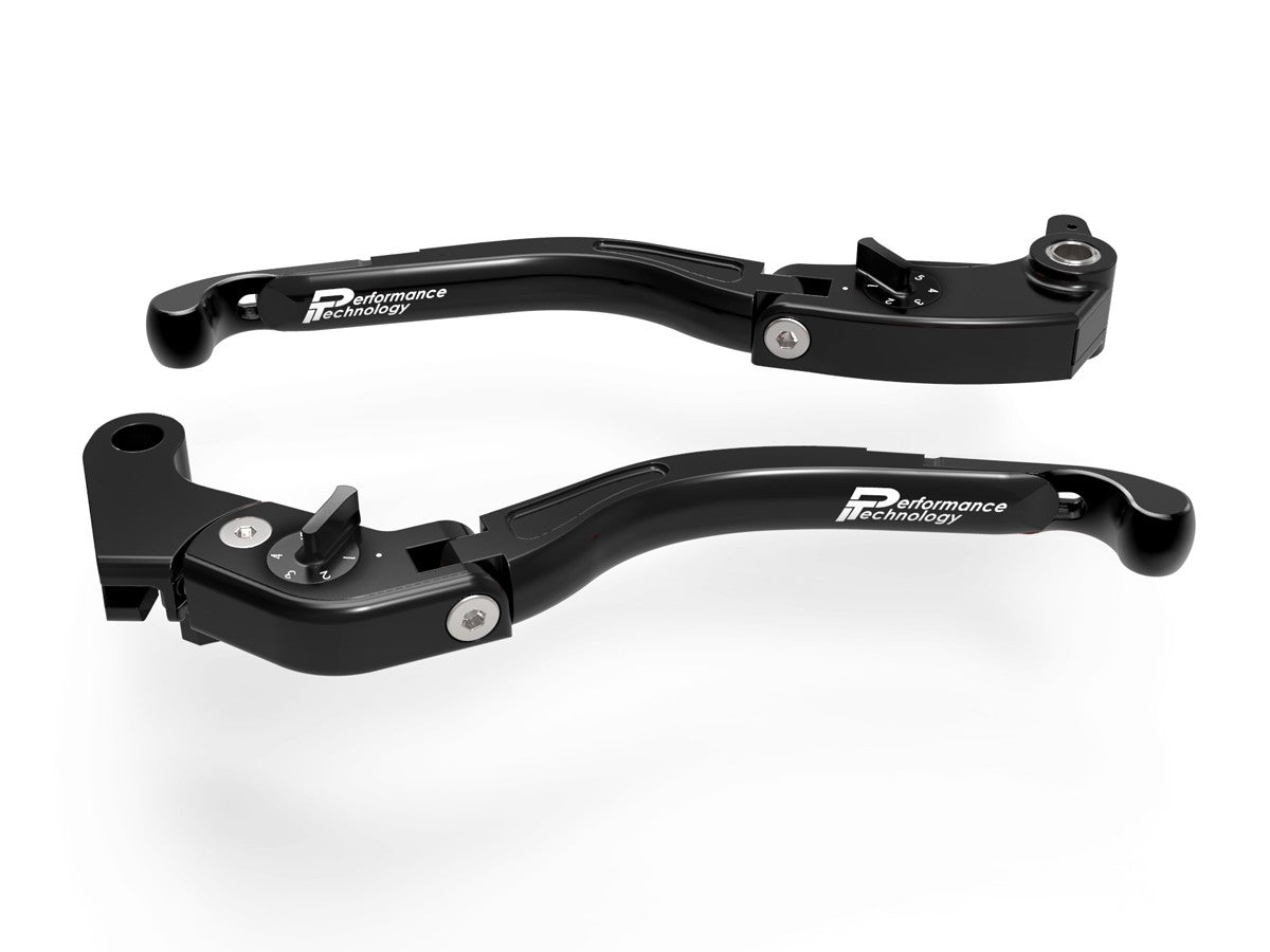 LEA11 - PERFORMANCE TECHNOLOGY Yamaha YZF-R1 / YZF-R6 Handlebar Levers "Eco GP 2" (adjustable) – Accessories in the Motoraider Motorcycle Aftermarket Accessories and Parts Online Shop