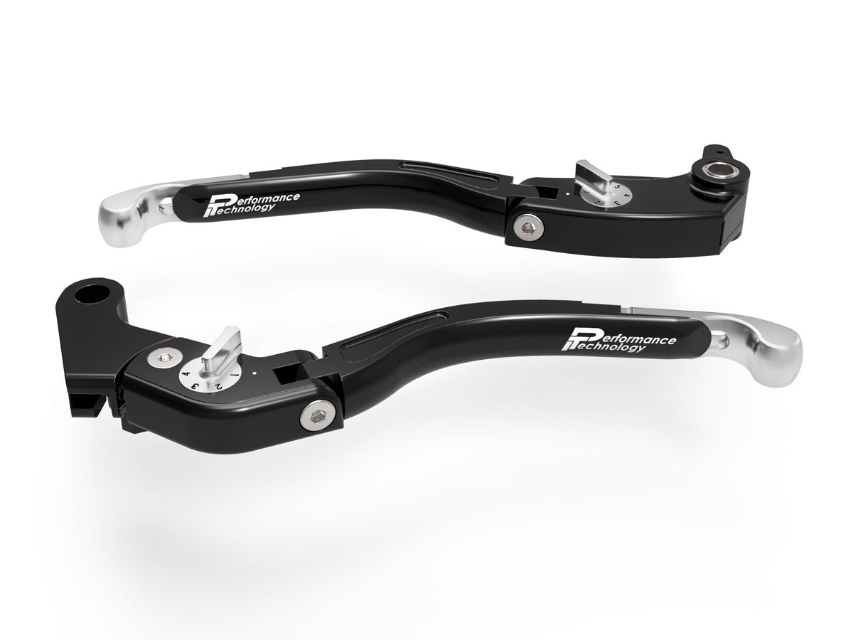 LEA11 - PERFORMANCE TECHNOLOGY Yamaha YZF-R1 / YZF-R6 Handlebar Levers "Eco GP 2" (adjustable) – Accessories in the Motoraider Motorcycle Aftermarket Accessories and Parts Online Shop