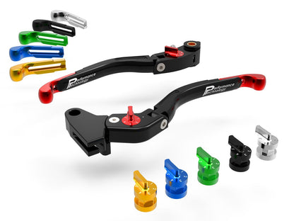 LEA14 - PERFORMANCE TECHNOLOGY Triumph Adjustable Handlebar Levers "Eco GP 2" – Accessories in the Motoraider Motorcycle Aftermarket Accessories and Parts Online Shop