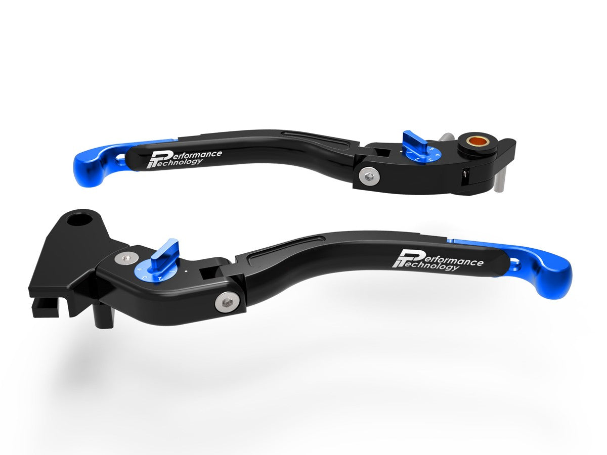 LEA14 - PERFORMANCE TECHNOLOGY Triumph Adjustable Handlebar Levers "Eco GP 2" – Accessories in the Motoraider Motorcycle Aftermarket Accessories and Parts Online Shop
