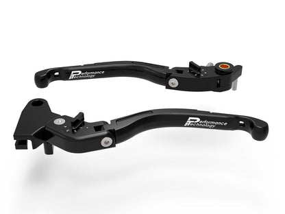 LEA14 - PERFORMANCE TECHNOLOGY Triumph Adjustable Handlebar Levers "Eco GP 2" – Accessories in the Motoraider Motorcycle Aftermarket Accessories and Parts Online Shop