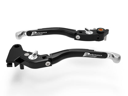 LEA14 - PERFORMANCE TECHNOLOGY Triumph Adjustable Handlebar Levers "Eco GP 2" – Accessories in the Motoraider Motorcycle Aftermarket Accessories and Parts Online Shop