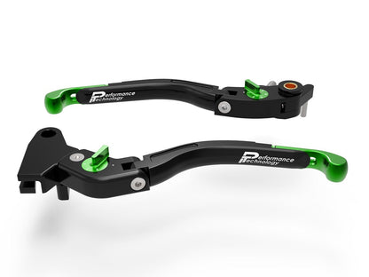 LEA14 - PERFORMANCE TECHNOLOGY Triumph Adjustable Handlebar Levers "Eco GP 2" – Accessories in the Motoraider Motorcycle Aftermarket Accessories and Parts Online Shop