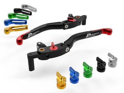 LEA15 - PERFORMANCE TECHNOLOGY Honda Adjustable Handlebar Levers "Eco GP 2" – Accessories in the Motoraider Motorcycle Aftermarket Accessories and Parts Online Shop
