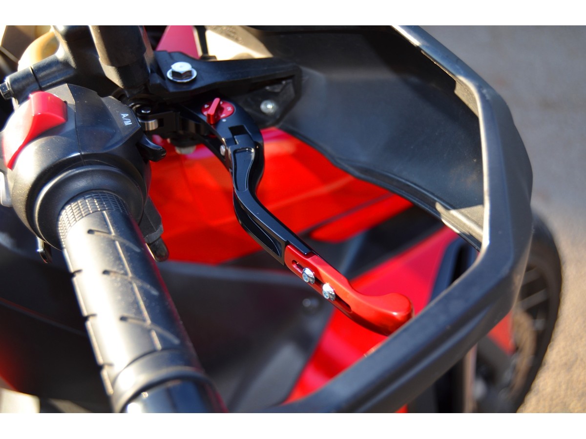 LEA15 - PERFORMANCE TECHNOLOGY Honda Adjustable Handlebar Levers "Eco GP 2" – Accessories in the Motoraider Motorcycle Aftermarket Accessories and Parts Online Shop