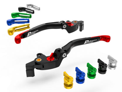 LEA18 - PERFORMANCE TECHNOLOGY MV Agusta Adj. Handlebar Levers "Eco GP 2" – Accessories in the Motoraider Motorcycle Aftermarket Accessories and Parts Online Shop