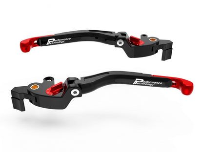 LEA18 - PERFORMANCE TECHNOLOGY MV Agusta Adj. Handlebar Levers "Eco GP 2" – Accessories in the Motoraider Motorcycle Aftermarket Accessories and Parts Online Shop