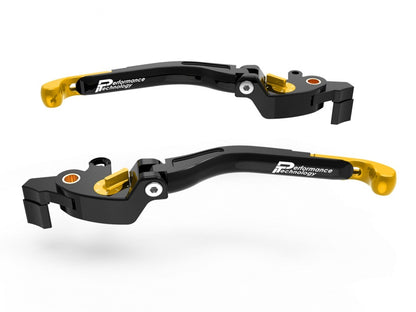 LEA18 - PERFORMANCE TECHNOLOGY MV Agusta Adj. Handlebar Levers "Eco GP 2" – Accessories in the Motoraider Motorcycle Aftermarket Accessories and Parts Online Shop
