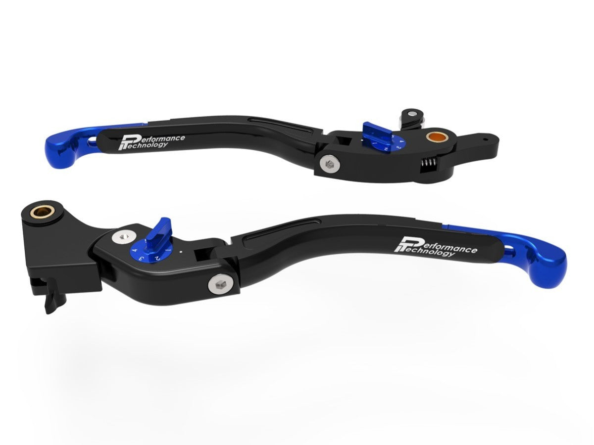 LEA19 - PERFORMANCE TECHNOLOGY BMW Adj. Handlebar Levers "Eco GP 2" – Accessories in the Motoraider Motorcycle Aftermarket Accessories and Parts Online Shop
