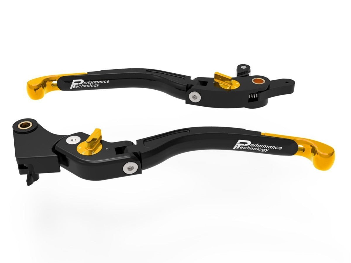 LEA19 - PERFORMANCE TECHNOLOGY BMW Adj. Handlebar Levers "Eco GP 2" – Accessories in the Motoraider Motorcycle Aftermarket Accessories and Parts Online Shop
