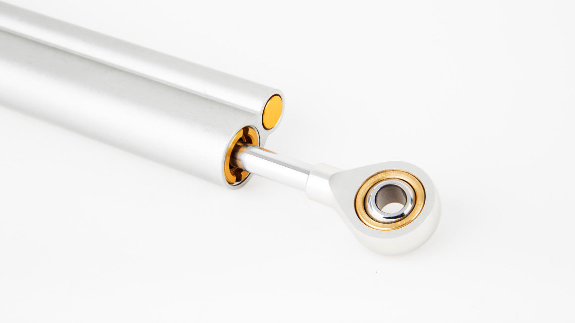 ÖHLINS SD001 Steering Damper (68 mm; silver) – Accessories in the Motoraider Motorcycle Aftermarket Accessories and Parts Online Shop
