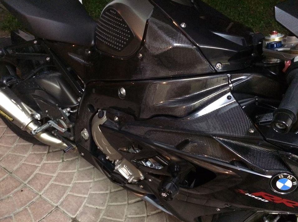 CARBON2RACE BMW S1000RR (12/16) Carbon Frame Covers – Accessories in the 2WheelsHero Motorcycle Aftermarket Accessories and Parts Online Shop