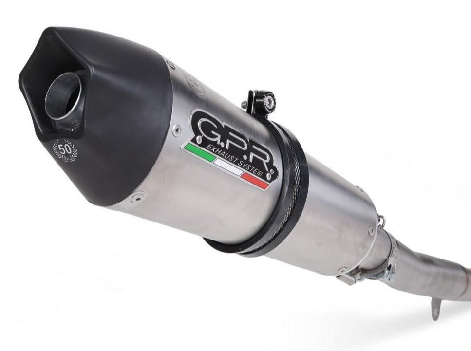 GPR BMW F700GS Slip-on Exhaust "GPE Anniversary Titanium" (EU homologated) – Accessories in the 2WheelsHero Motorcycle Aftermarket Accessories and Parts Online Shop