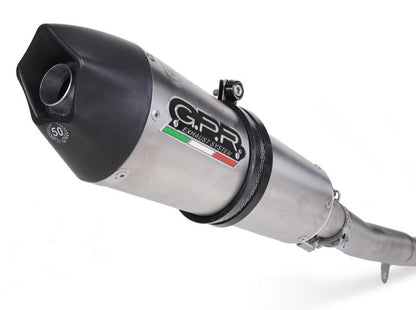GPR BMW F700GS Slip-on Exhaust "GPE Anniversary Titanium" (EU homologated) – Accessories in the 2WheelsHero Motorcycle Aftermarket Accessories and Parts Online Shop