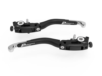 LP02 - PERFORMANCE TECHNOLOGY Ducati Adjustable Handlebar Levers "Ultimate" – Accessories in the Motoraider Motorcycle Aftermarket Accessories and Parts Online Shop