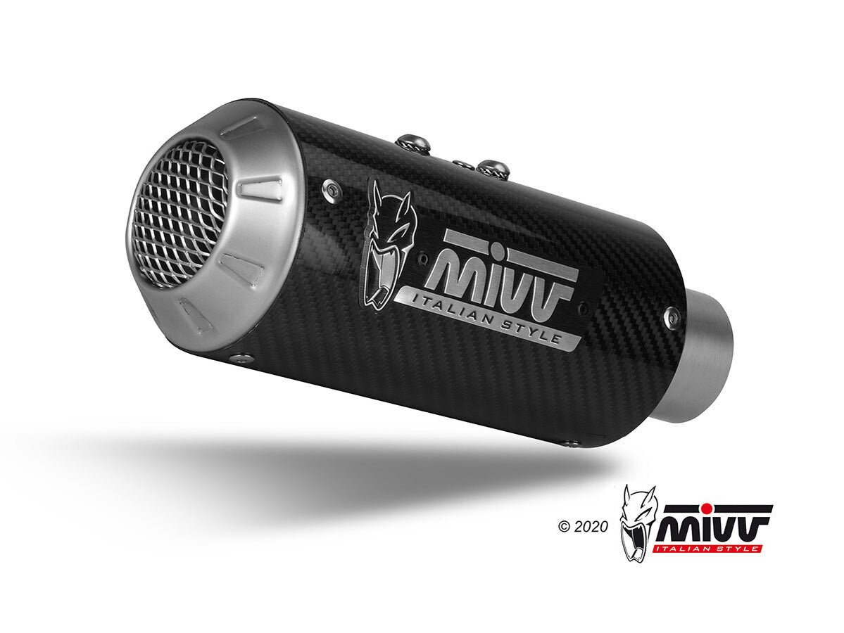 MIVV K.052 Kawasaki Z900 (20/24) Slip-on Exhaust "MK3" (carbon; approved) – Accessories in the 2WheelsHero Motorcycle Aftermarket Accessories and Parts Online Shop