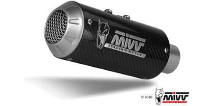 MIVV H.076 HONDA CB 125 R ( 2018 / 20 ) Full System Exhaust "MK3" (carbon; not approved) – Accessories in the 2WheelsHero Motorcycle Aftermarket Accessories and Parts Online Shop