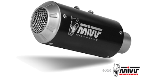 MIVV H.076 HONDA CB 125 R ( 2018 / 20 ) Full System Exhaust "MK3" (black; not approved) – Accessories in the 2WheelsHero Motorcycle Aftermarket Accessories and Parts Online Shop