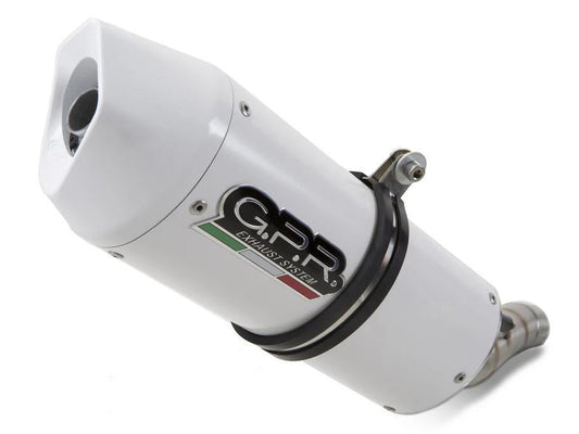 GPR Ducati Diavel 1200 Slip-on Exhaust "Albus Ceramic" – Accessories in the 2WheelsHero Motorcycle Aftermarket Accessories and Parts Online Shop