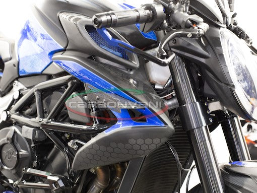 CARBONVANI MV Agusta Brutale 800 (2016+) Carbon Cooler Covers Set – Accessories in the 2WheelsHero Motorcycle Aftermarket Accessories and Parts Online Shop