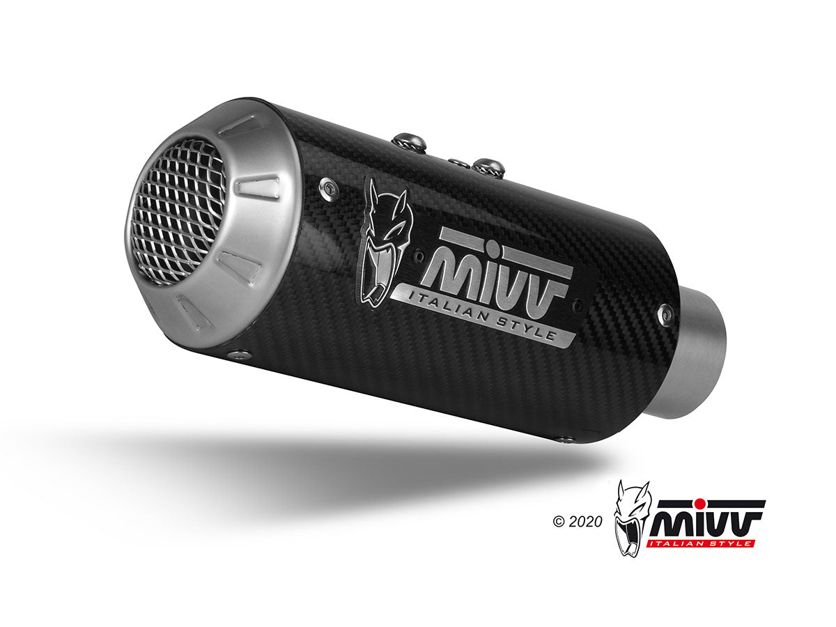 MIVV Y.067 YAMAHA MT-125 / YZF R125 (2020 - ) Full System Exhaust "MK3" (Carbon; not approved) – Accessories in the 2WheelsHero Motorcycle Aftermarket Accessories and Parts Online Shop