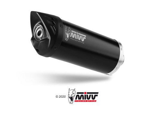 MIVV MV.YA.0006 YAMAHA X-MAX 300 (2021 - ) Slip On Exhaust "MOVER" (Black; approved) – Accessories in the 2WheelsHero Motorcycle Aftermarket Accessories and Parts Online Shop