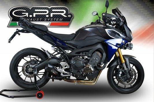 GPR Yamaha Tracer 900 (15/17) Full Exhaust System "Furore Nero" (EU homologated) – Accessories in the 2WheelsHero Motorcycle Aftermarket Accessories and Parts Online Shop