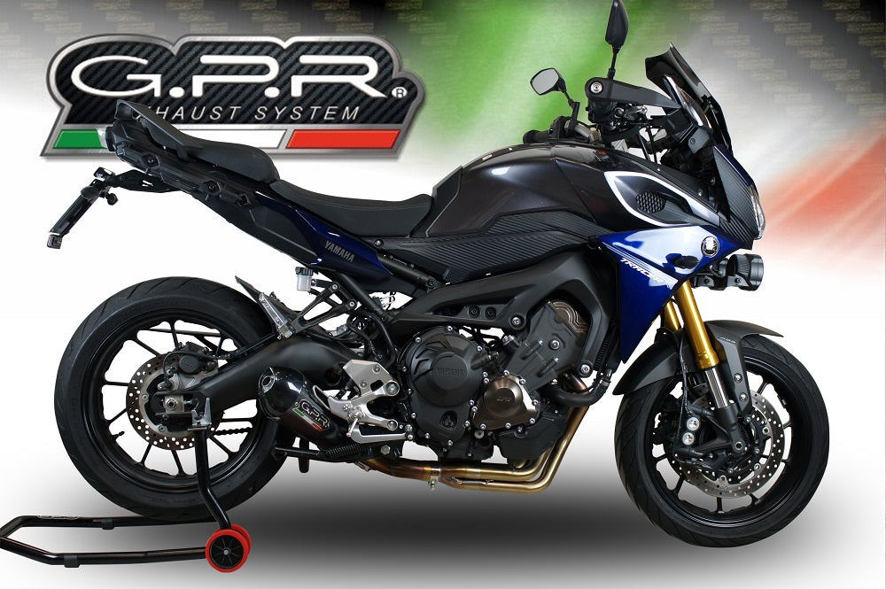 GPR Yamaha Tracer 900 (18/20) Full Exhaust System "GP Evo 4 Poppy" (EU homologated) – Accessories in the 2WheelsHero Motorcycle Aftermarket Accessories and Parts Online Shop