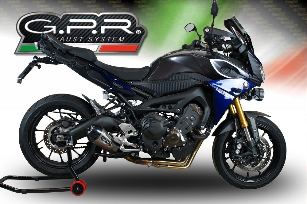 GPR Yamaha Tracer 900 (15/17) Full Exhaust System "GPE Anniversary Titanium" (EU homologated) – Accessories in the 2WheelsHero Motorcycle Aftermarket Accessories and Parts Online Shop
