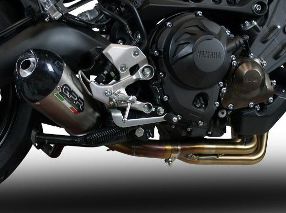 GPR Yamaha Tracer 900 (15/17) Full Exhaust System "GPE Anniversary Titanium" (EU homologated) – Accessories in the 2WheelsHero Motorcycle Aftermarket Accessories and Parts Online Shop
