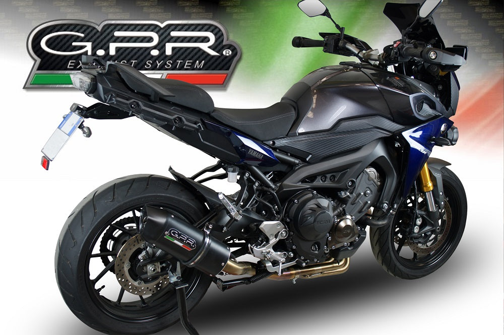 GPR Yamaha Tracer 900 (15/17) Full Exhaust System "Furore Nero" (EU homologated) – Accessories in the 2WheelsHero Motorcycle Aftermarket Accessories and Parts Online Shop