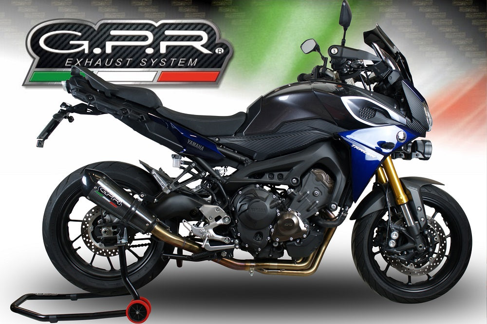 GPR Yamaha Tracer 900 (18/20) Full Exhaust System "GP Evo 4 Poppy" (EU homologated) – Accessories in the 2WheelsHero Motorcycle Aftermarket Accessories and Parts Online Shop