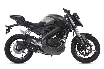 GPR Yamaha MT-125 Full Exhaust System "Furore Nero" (EU homologated) – Accessories in the 2WheelsHero Motorcycle Aftermarket Accessories and Parts Online Shop
