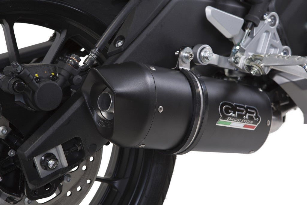 GPR Yamaha MT-125 Full Exhaust System "Furore Nero" (EU homologated) – Accessories in the 2WheelsHero Motorcycle Aftermarket Accessories and Parts Online Shop