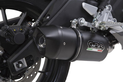 GPR Yamaha MT-125 Full Exhaust System "Furore Nero" (EU homologated) – Accessories in the 2WheelsHero Motorcycle Aftermarket Accessories and Parts Online Shop