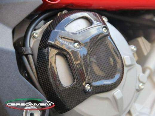 CARBONVANI MV Agusta Stradale Brutale 800 / RC / RR (16/19) Carbon Clutch Cover Protector – Accessories in the 2WheelsHero Motorcycle Aftermarket Accessories and Parts Online Shop