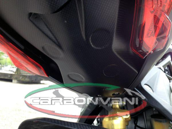 CARBONVANI MV Agusta Rivale Carbon Under Seat Tray – Accessories in the 2WheelsHero Motorcycle Aftermarket Accessories and Parts Online Shop