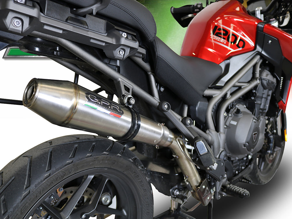 GPR Triumph Tiger 1200 (17/21) Slip-on Exhaust "MX-Cone" (EU homologated) – Accessories in the 2WheelsHero Motorcycle Aftermarket Accessories and Parts Online Shop