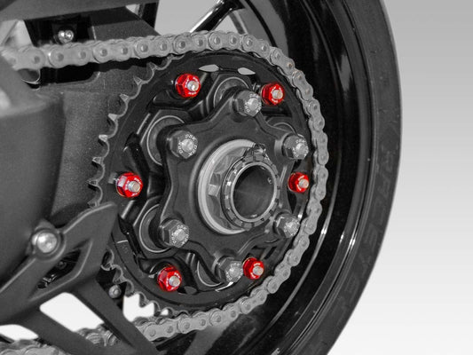 DBK DUCABIKE 6DSB04 Ducati Multistrada / Panigale V2 (2025+) Rear Sprocket Carrier Nuts Set (M8 x 1.25) – Accessories in the Motoraider Motorcycle Aftermarket Accessories and Parts Online Shop