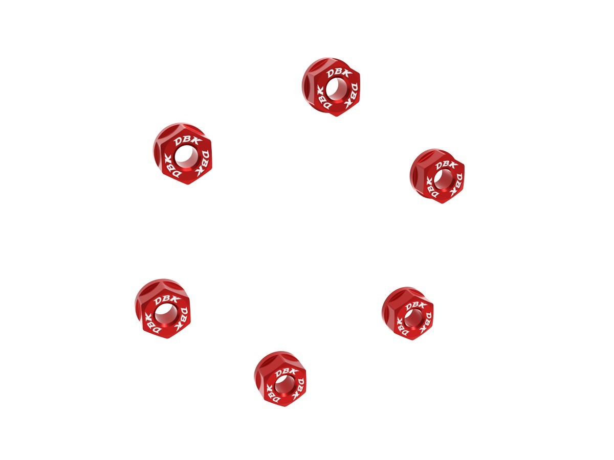 6DSB04 - DUCABIKE Ducati Multistrada / Panigale (2025+) Rear Sprocket Carrier Nuts Set (M8 x 1.25) – Accessories in the Motoraider Motorcycle Aftermarket Accessories and Parts Online Shop